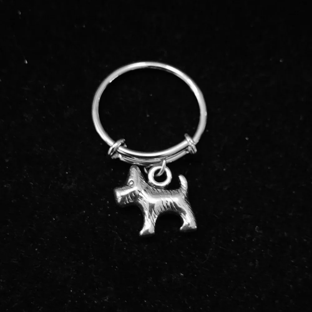 Scottish Terrier/ Scottie Dog dangle charm